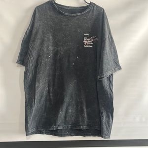 Boohoo black washed t-shirt short sleeve